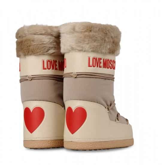 stivali da neve moda Love Moschino