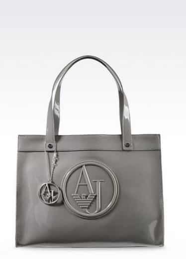 Borse Armani Jeans primavera estate 2015 grigia