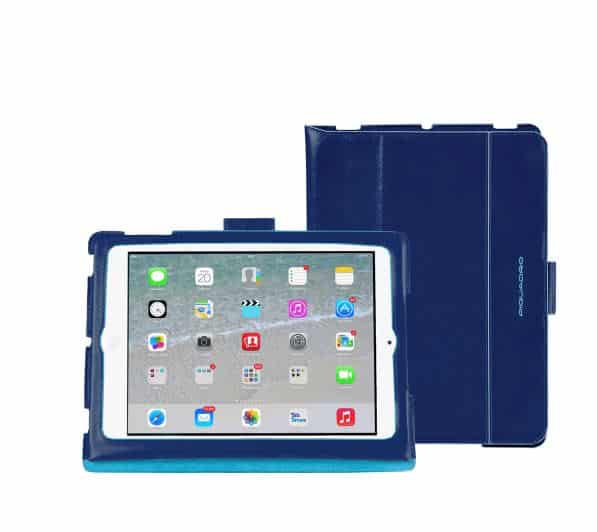 Custodie Ipad Air 2 e Mini moda Piquadro blu