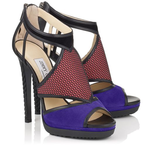 Jimmy Choo Lythe violetgeraniumblack 875.00 euro