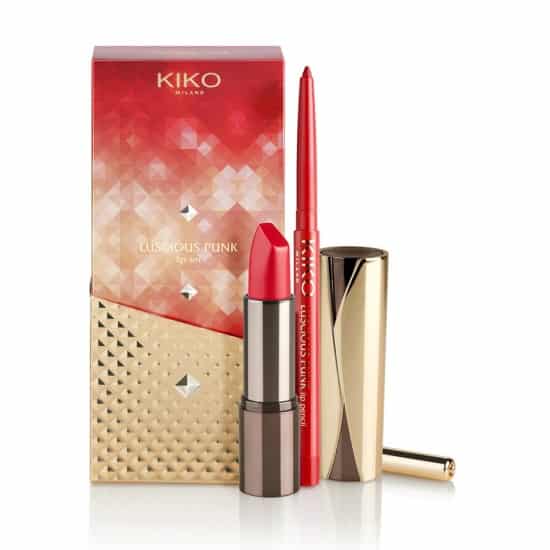 Kiko Luscious Punk lip set 12.90 euro