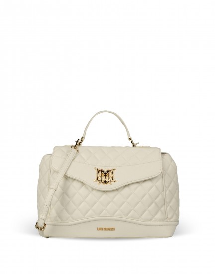 Love Moschino borsa grande tessuto bianco 180.00 euro