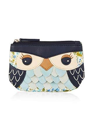 Accessorize catalogo primavera estate 2015 pochette gufo