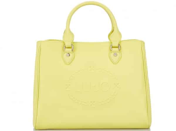Borse Liu Jo prezzi nuova collezione pe 2015 bauletto giallo