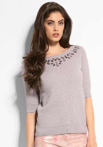 Marciano Embellished neck sweater 109.00 euro