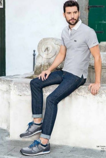 Nero Giardini uomo primavera estate 2015 grigio