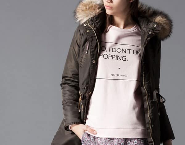 Stradivarius abbigliamento primavera estate 2015 parka
