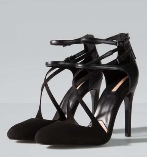 Stradivarius decollete piattaforma bracciale 39.95 euro