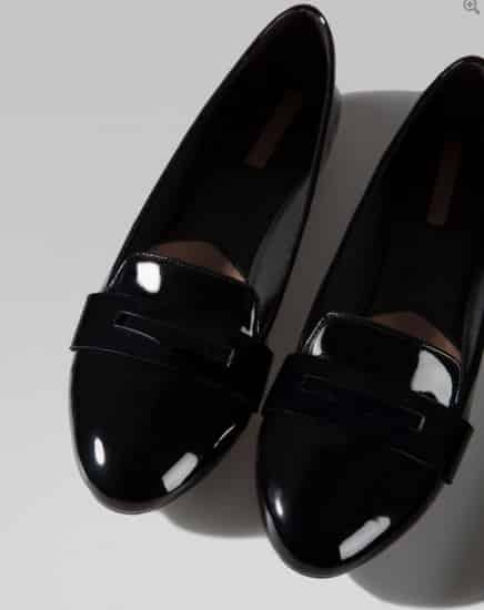 Stradivarius slipper vernice 25.95 euro