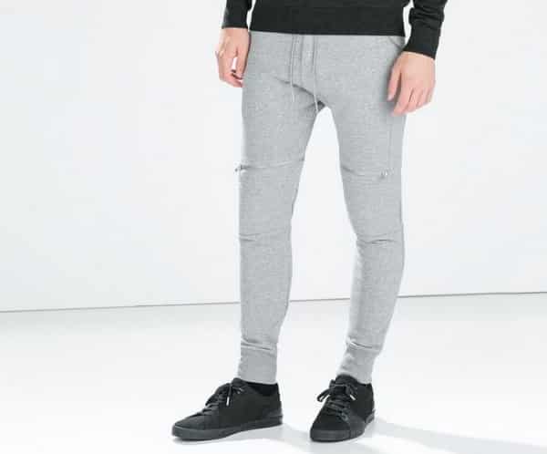 Zara uomo catalogo primavera estate 2015 pantaloni biker