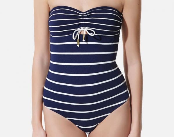 Costumi da bagno 2015 Oysho intero righe