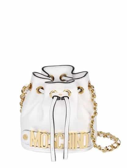 borse bianche primavera estate 2015 Moschino