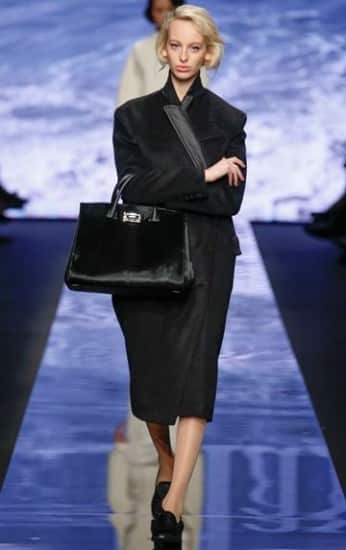 Cappotti Max Mara inverno 2015 2016 nero