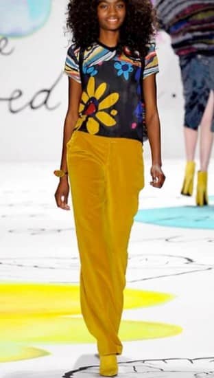 Desigual 2016 collezione autunno inverno giallo