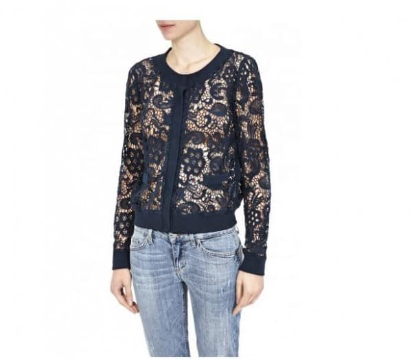 Liu Jo Jeans primavera estate 2015 cardigan pizzo