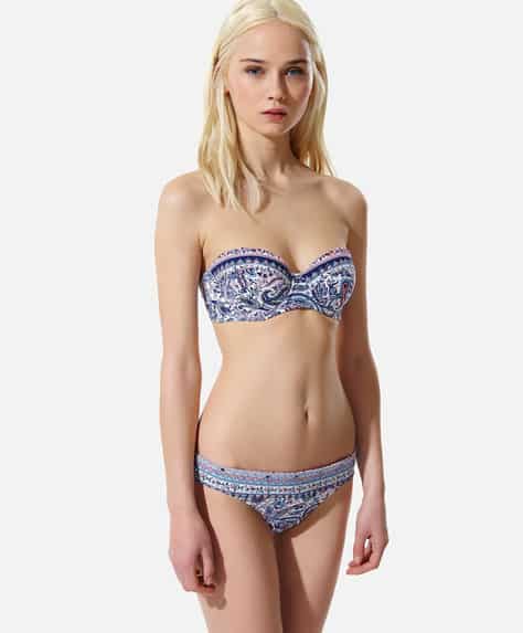 Oysho bandeau e brasiliana paisley 20.79 euro + 13.59 euro
