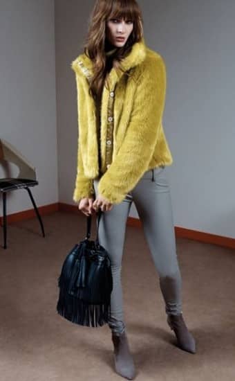 Patrizia Pepe 2016 autunno inverno senape