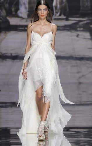 abiti da sposa corti 2015 Yolan Cris