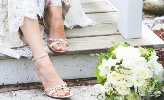 sandali sposa 2015 bassi