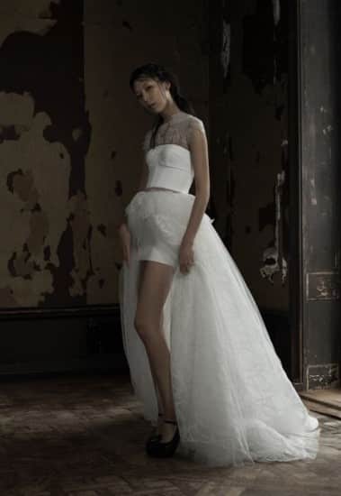 Abiti da sposa 2016 primavera estate Vera Wang svasato
