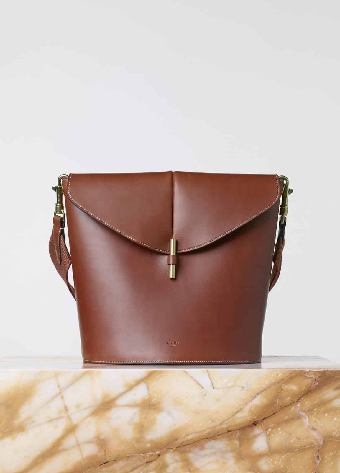Celine sangle camera bag in brick