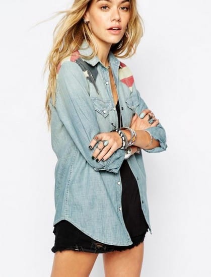 Come abbinare la camicia di jeans Asos