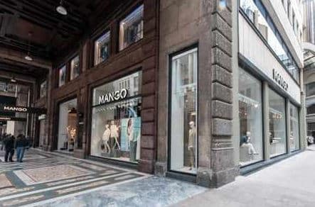 Mango negozio Milano