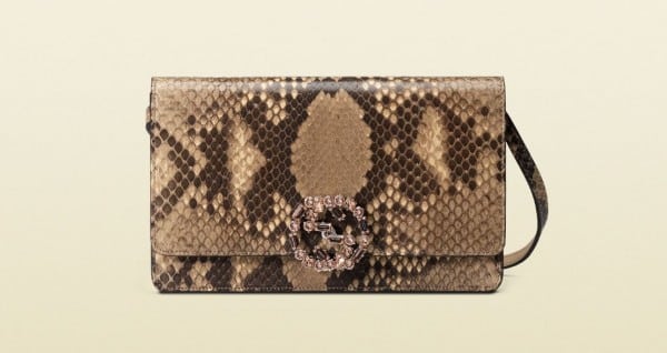 Pochette Gucci pitone