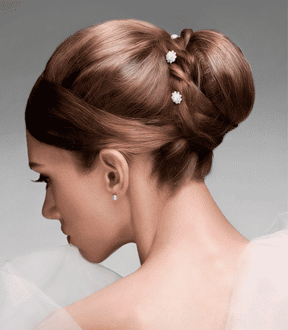 chignon sposa