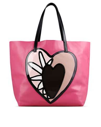 Red Valentino borsa shopping cuore 490.00 euro