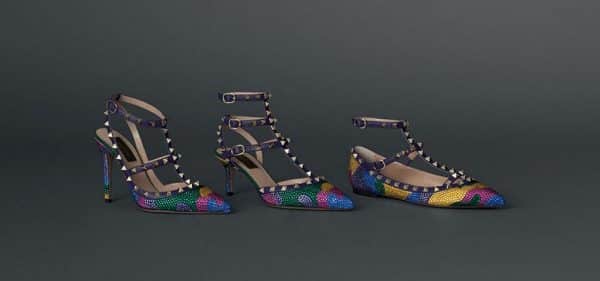 Valentino scarpe 2016 Rockstud multicolor