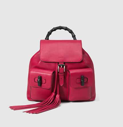 Gucci zaino bamboo in pelle 1890.00 euro