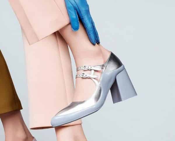 Scarpe Prada 2016 autunno inverno metallizzate