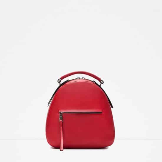 Zara zaino con cerniera 39.95 euro