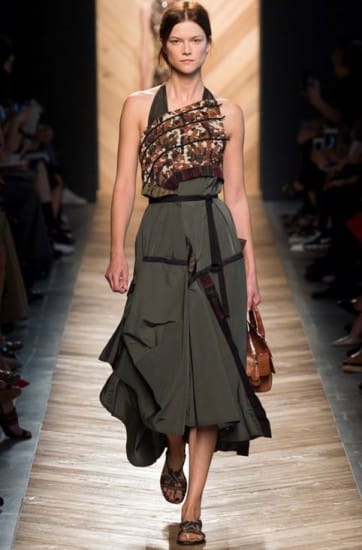 abbigliamento primavera estate 2016 Bottega Veneta