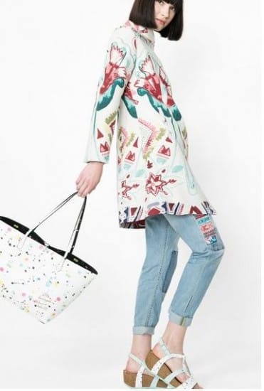 Desigual borse primavera estate 2016 shopper