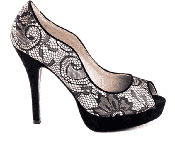Scarpe bellissime con il tacco pittarello