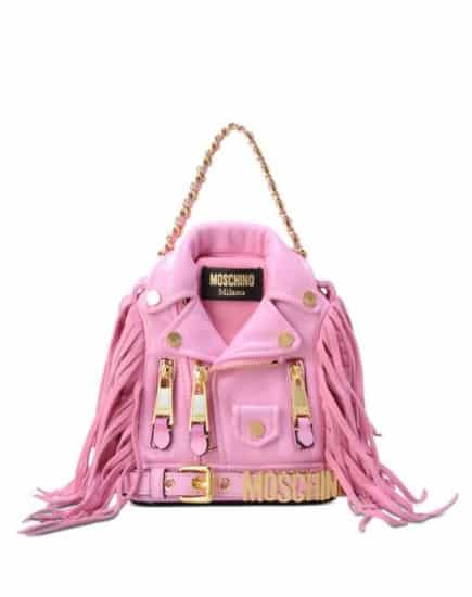 Moschino borse primavera estate 2016 frange