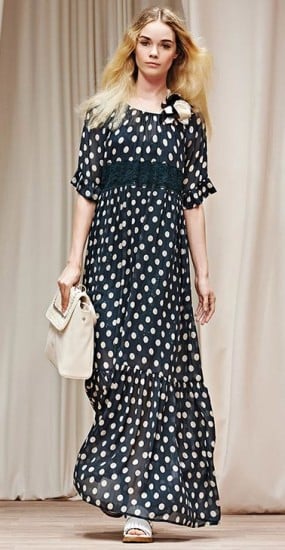 Twin Set Simona Barbieri primavera estate 2016 pois