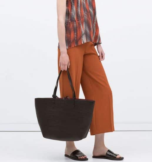 borse Zara autunno inverno 2016 2017 shopper