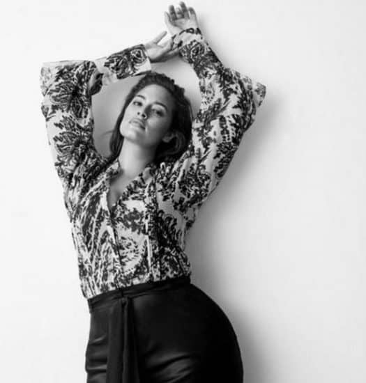 modella curvy H&M inverno 2017