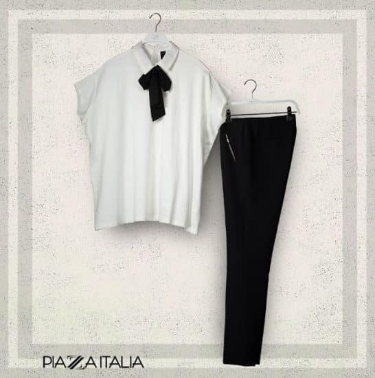 Piazza Italia abbigliamento autunno inverno 2017 black white
