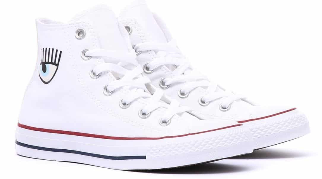 converse chiara ferragni bianche