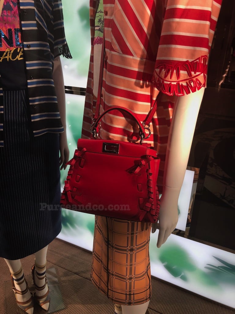 Fendi Borse Foto primavera estate 2018 - borsa rossa