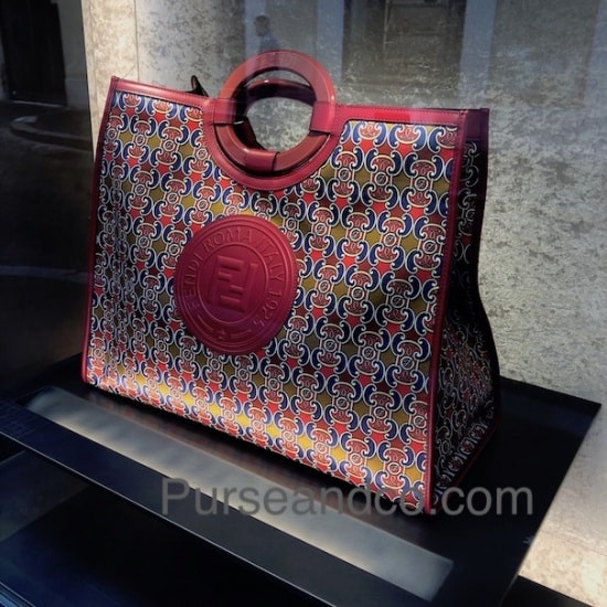 Borsa Fendi shopping bag estate 2019