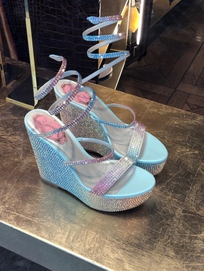 Rene Caovilla 2019 estate prezzi scarpe zeppe