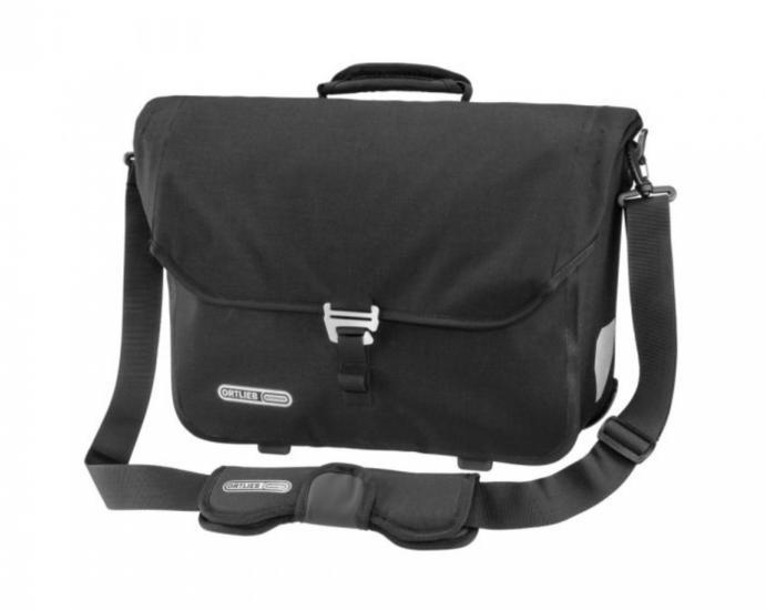 Borsa per bicicletta downtown Ortlieb nera portadocumenti elegante e impermeabile