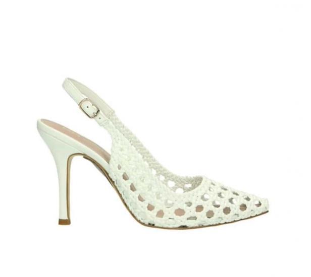 Tata scarpa tacco medio chiara elegante 2021 2022