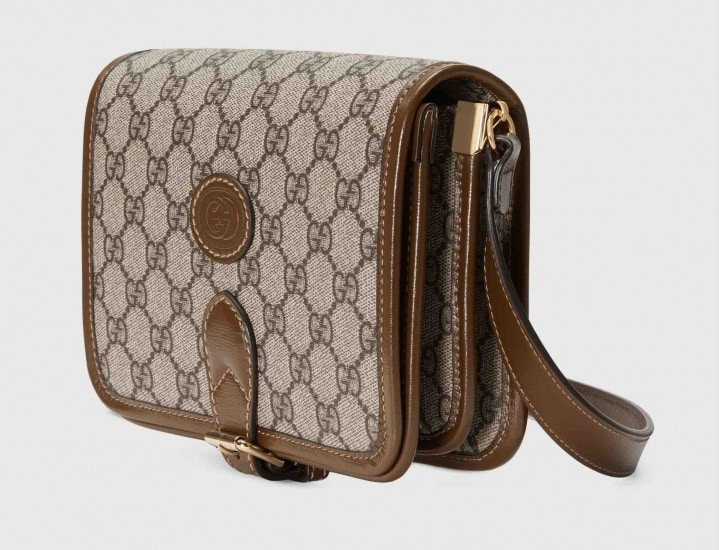 2021 2022 mini borsa a spalla autunno inverno tessuto iconico doppia G