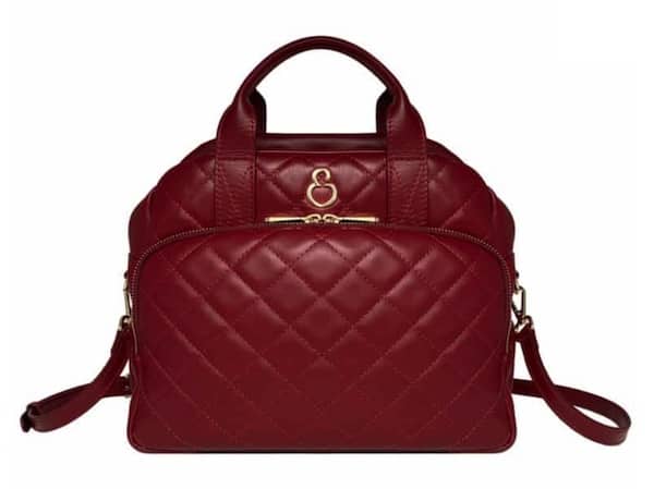 Borsa ELISENDRA rossa con manici e tracolla 2021 2022